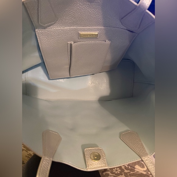 Tory Burch Silver Tote Bag - Picture 14 of 16